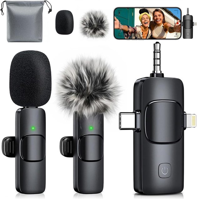 Compact phone filmmaking accessories representing the cost of a starter kit