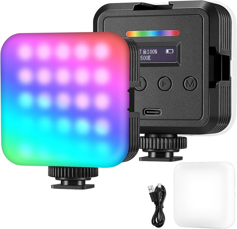 Budget LED video lights for mobile creators