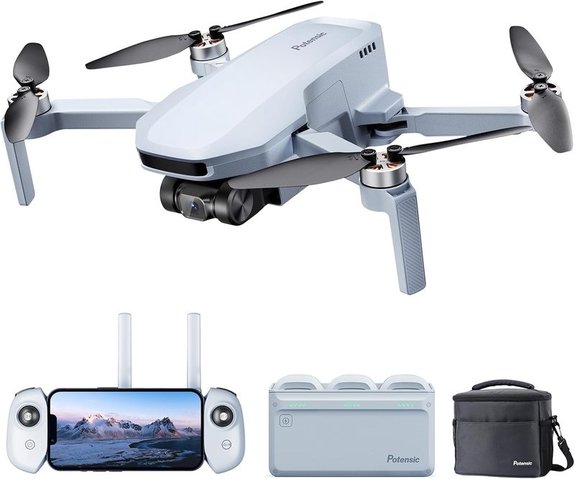DJI Mini 4 Pro compared with Potensic Atom drone