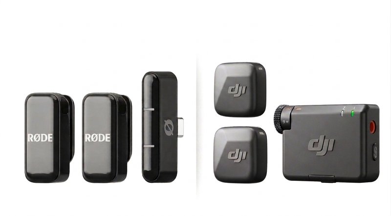 Rode Wireless Micro compared with DJI Mic Mini